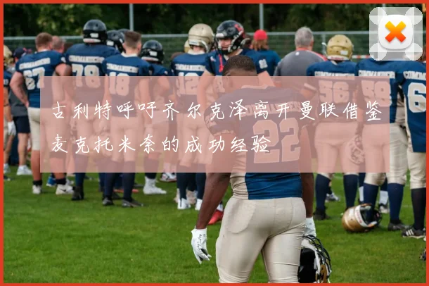 古利特呼吁齐尔克泽离开曼联借鉴麦克托米奈的成功经验